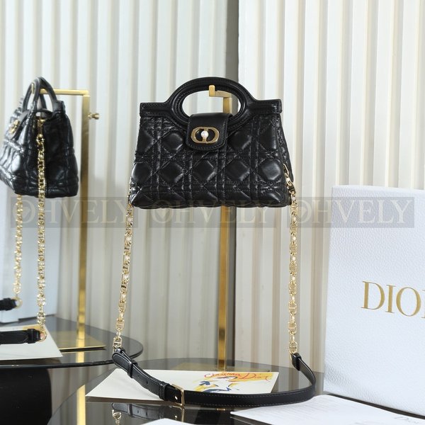 디올 Jolie 탑 핸들 미니 백