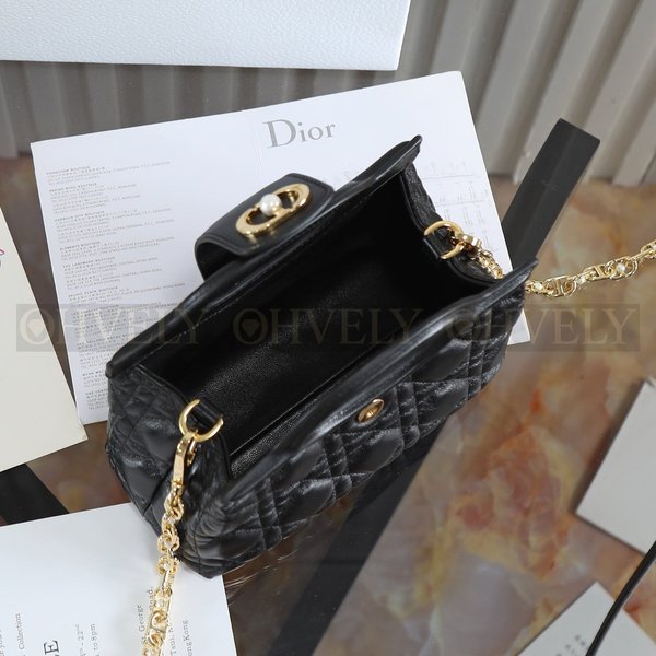 디올 Jolie 탑 핸들 미니 백