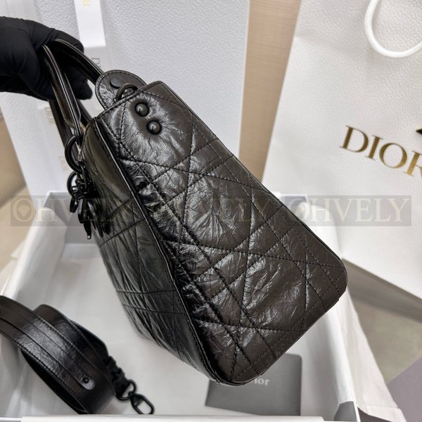 디올 레이디 D-시레 마이 ABC 미디움 백