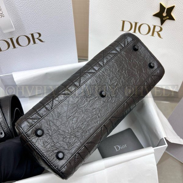 디올 레이디 D-시레 마이 ABC 미디움 백