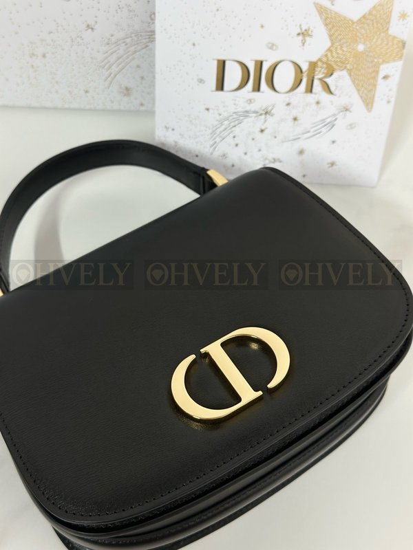 디올 30 몽테인 에비뉴 미디엄 탑 핸들백