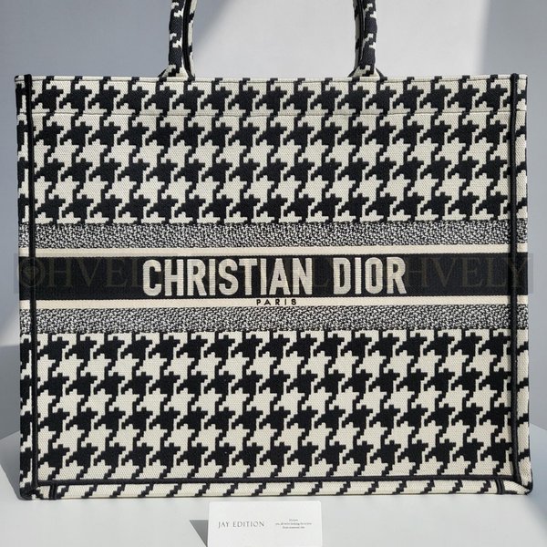 디올 하운드투스 북 토트백 라지