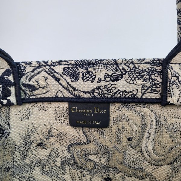 디올 트왈 드 주이 북 토트백 라지