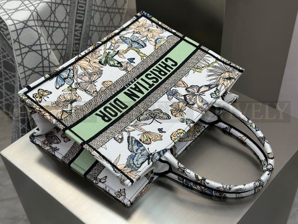 디올 트왈 드 주이 멕시코  북 토트백 미디움