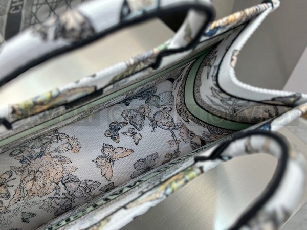 디올 트왈 드 주이 멕시코  북 토트백 미디움