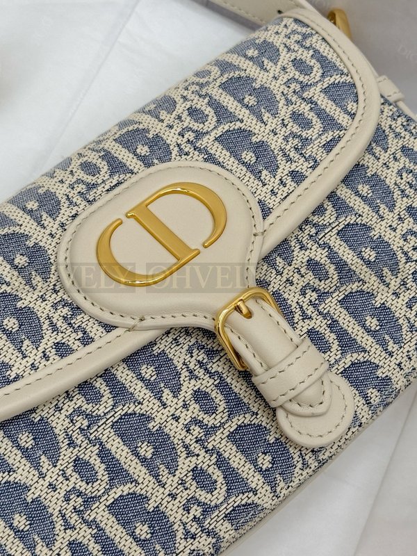 디올 라피아 데님 바비백 이스트웨스트