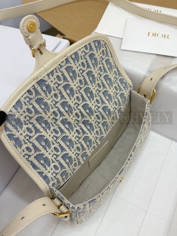 디올 라피아 데님 바비백 이스트웨스트