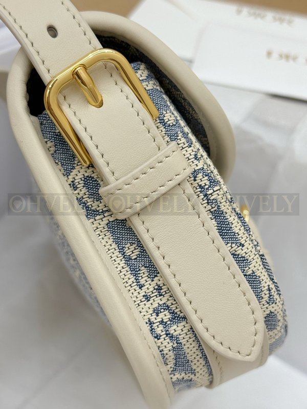 디올 라피아 데님 바비백 이스트웨스트