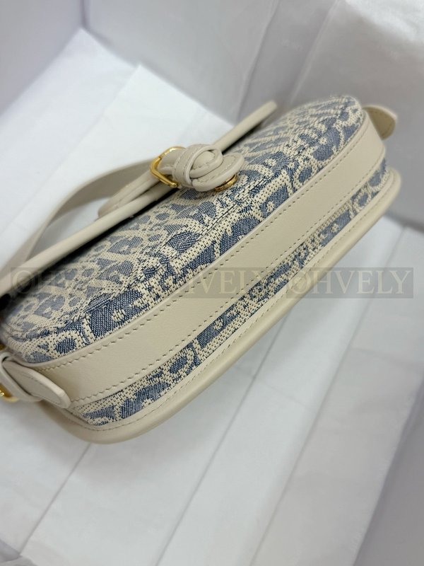 디올 라피아 데님 바비백 이스트웨스트