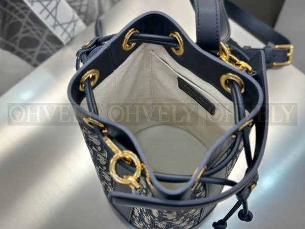 디올 오블리크 자카드 백팩 스몰