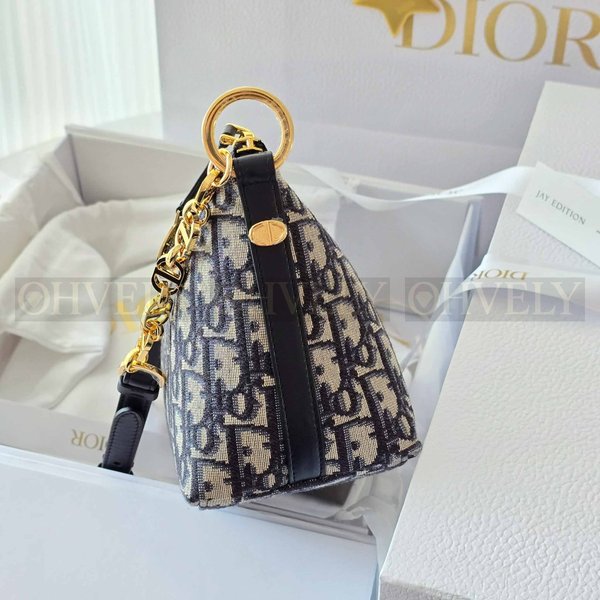 디올 오블리크 스타 체인 호보백