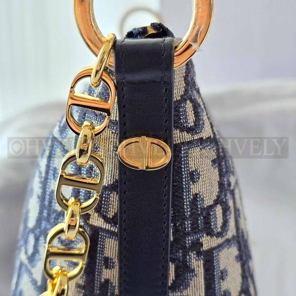 디올 오블리크 스타 체인 호보백