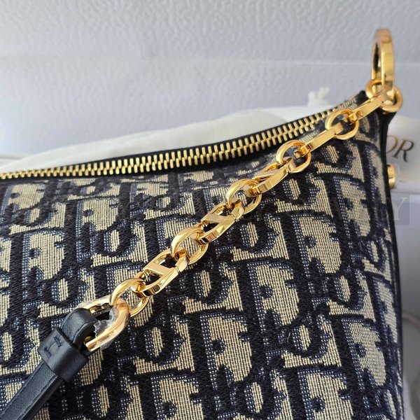 디올 오블리크 스타 체인 호보백