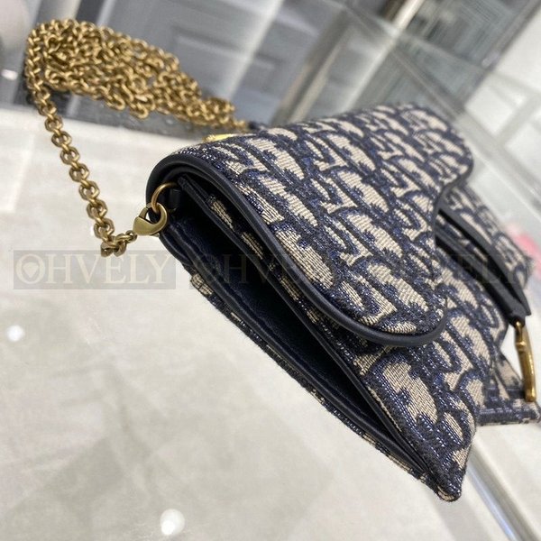 디올 오블리크 새들 미니 WOC