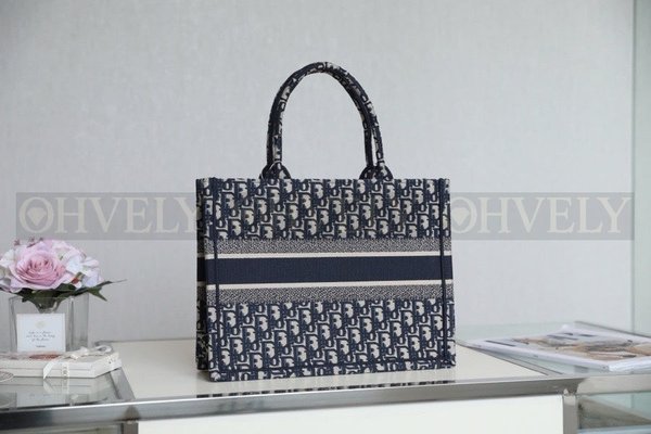 디올 오블리크 북 토트백 미디움