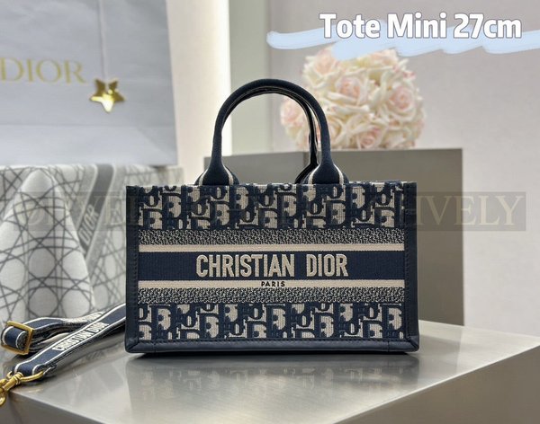 디올 오블리크 북 토트 이스트 웨스트 스트랩백