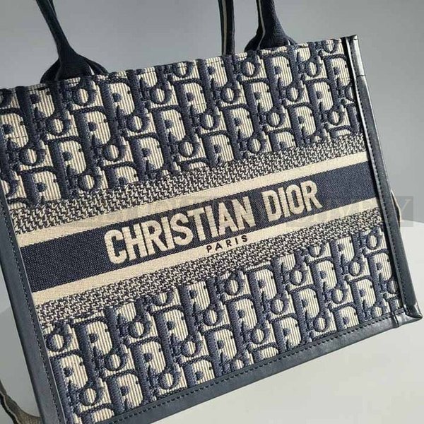 디올 오블리크 북 토트 스트랩백 스몰