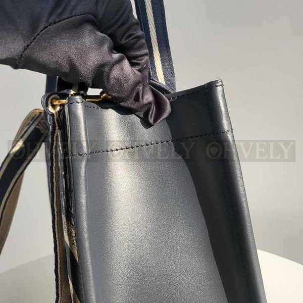 디올 오블리크 북 토트 스트랩백 스몰