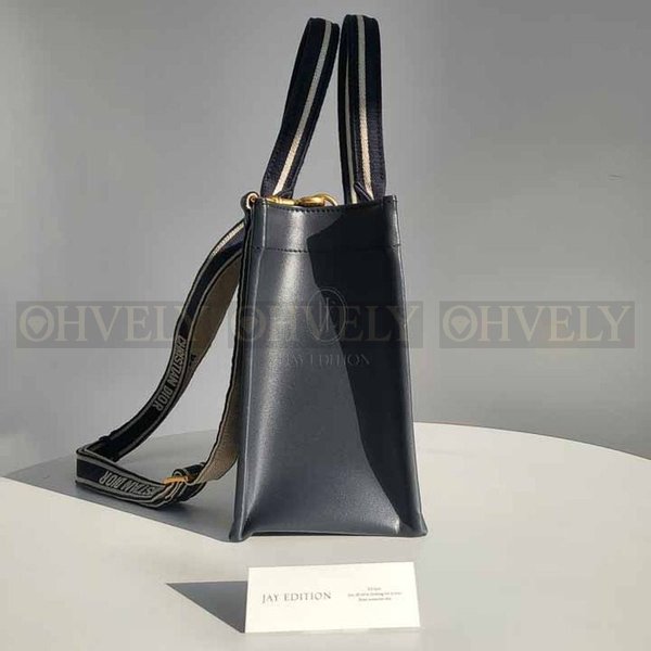 디올 오블리크 북 토트 스트랩백 스몰