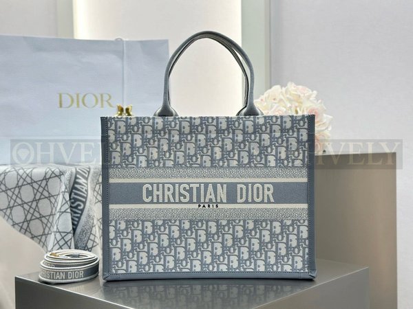 디올 오블리크 북 토트 스트랩백 미디움