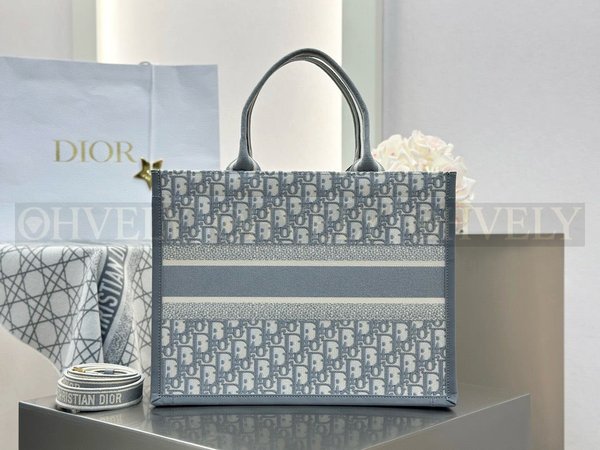 디올 오블리크 북 토트 스트랩백 미디움