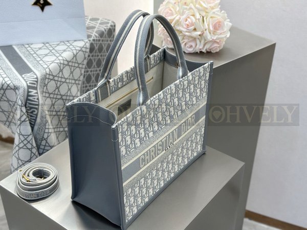 디올 오블리크 북 토트 스트랩백 미디움