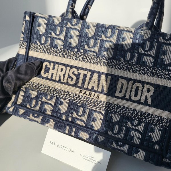 디올 오블리크 북 토트 미니 스트랩백