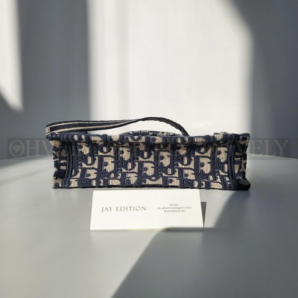 디올 오블리크 북 토트 미니 스트랩백