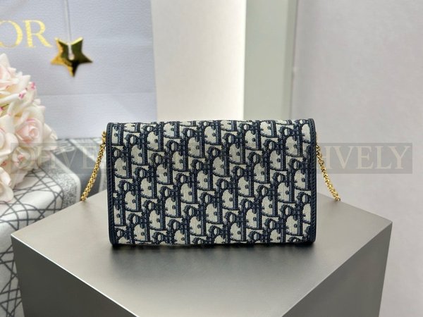 디올 오블리크 바비 이스트웨스트체인 파우치