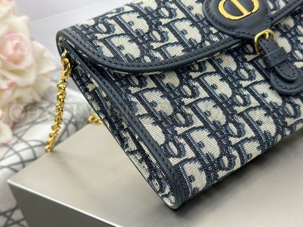 디올 오블리크 바비 이스트웨스트체인 파우치