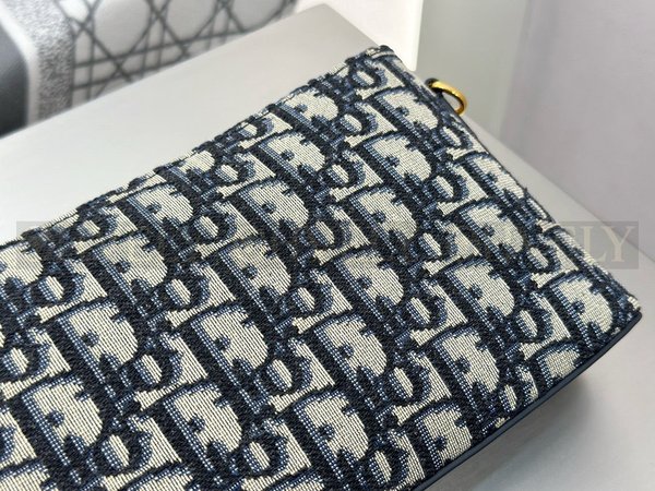 디올 오블리크 30몽테인 자카드 미니백