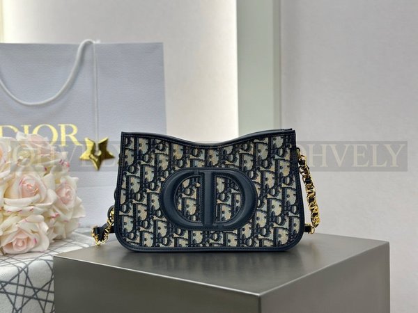 디올 시그니처 미니 호보백