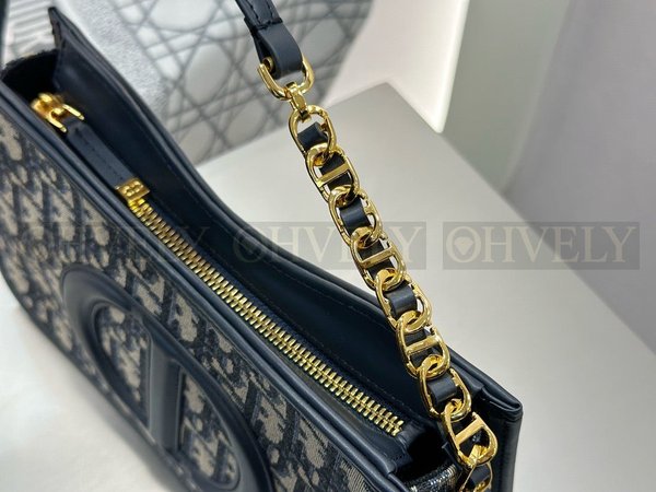 디올 시그니처 미니 호보백