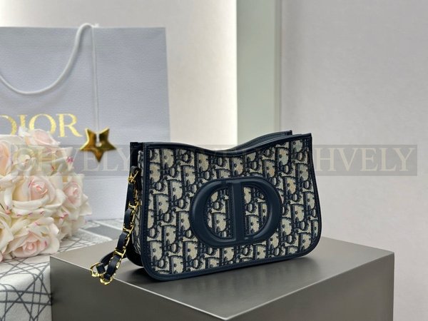 디올 시그니처 미니 호보백