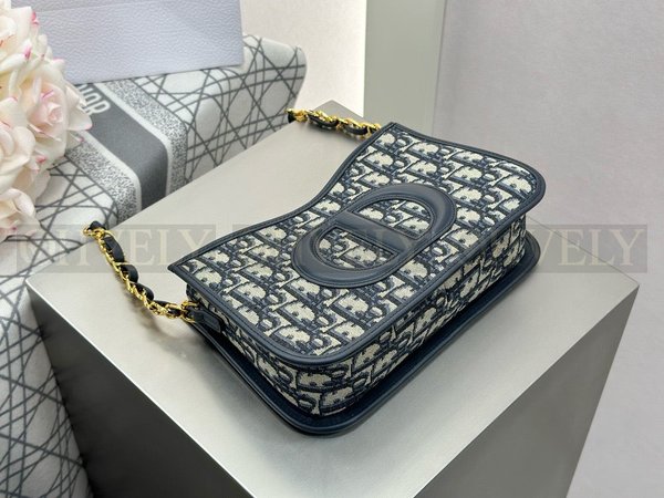 디올 시그니처 미니 호보백