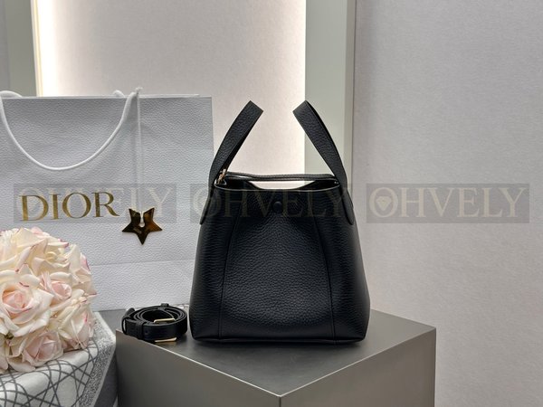 디올 시그니처 그레인 버킷백 스몰