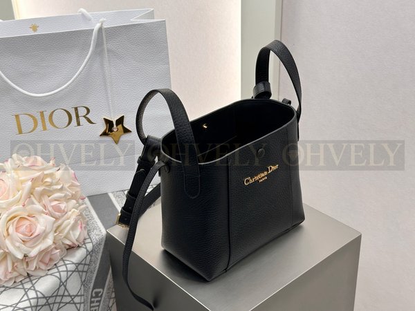 디올 시그니처 그레인 버킷백 스몰