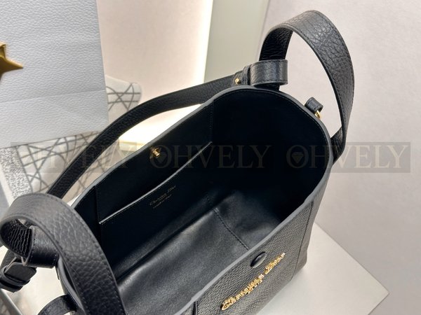 디올 시그니처 그레인 버킷백 스몰