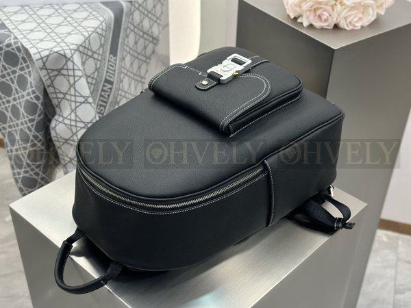 디올 새들 지퍼 백팩