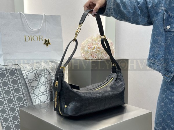 디올 매크로까나쥬 크링클 디저니백 라지