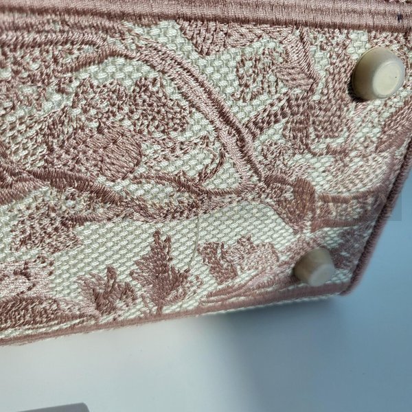 디올 레이디백 미디움 트왈 드 주이