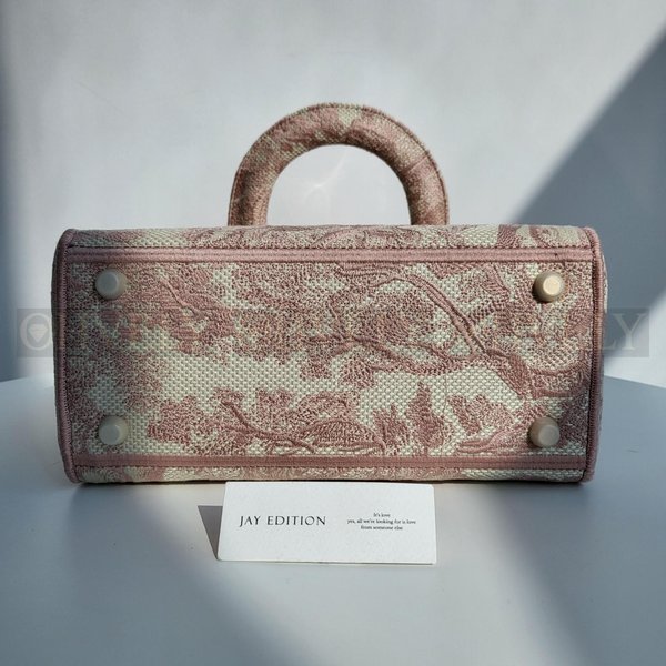 디올 레이디백 미디움 트왈 드 주이