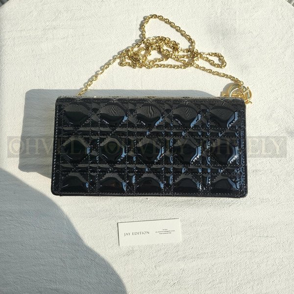 디올 레이디 디올 페이던트 까나쥬 파우치