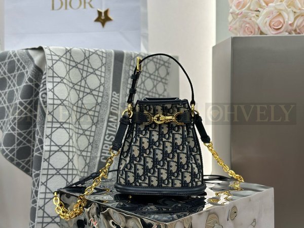 디올 C'est 오블리크 버킷백 스몰