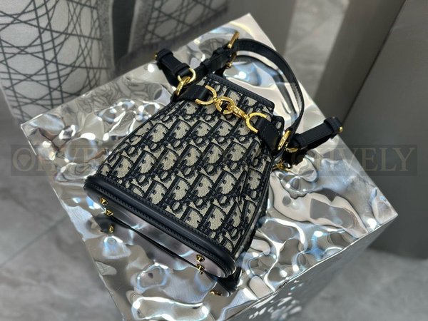 디올 C'est 오블리크 버킷백 스몰