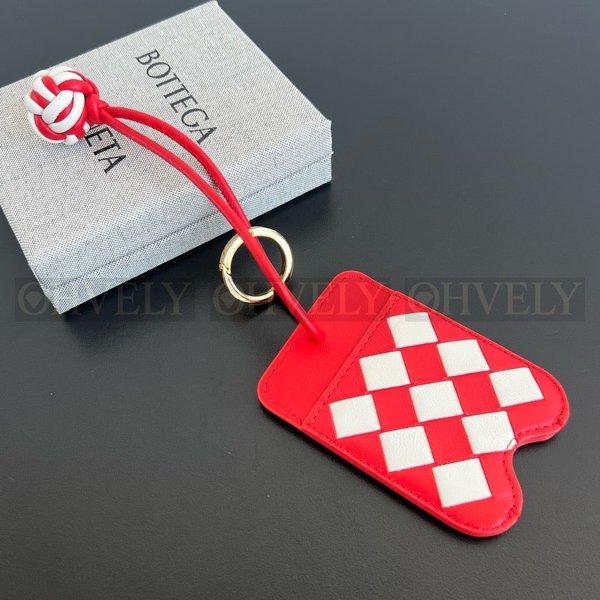 보테가 베네타 인트레치아토 가죽 카드 홀더 백 참