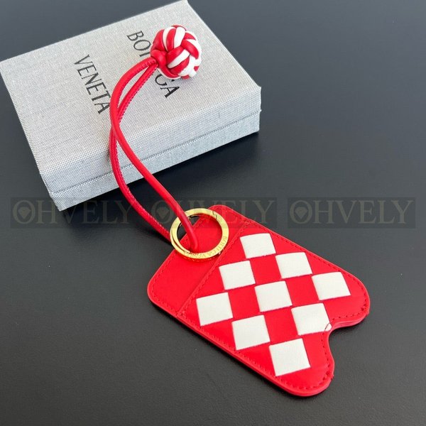 보테가 베네타 인트레치아토 가죽 카드 홀더 백 참