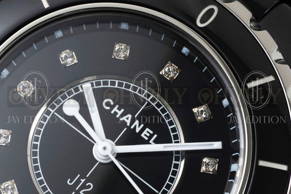 샤넬 J12 워치 33mm 블랙 다이아 인디케이터 쿼츠