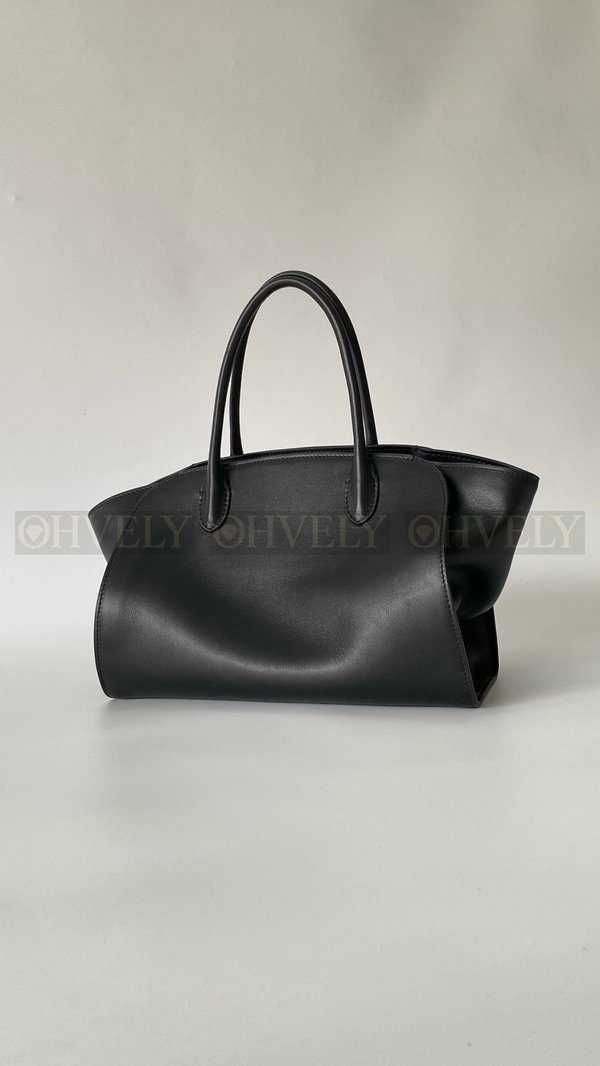 더 로우 말로 12 백 레더 블랙