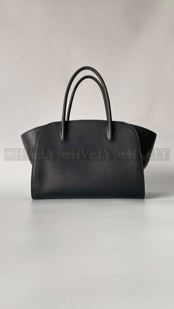 더 로우 말로 12 백 레더 블랙